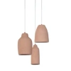 Lampa wisząca do sypialni Nora 41384 nad wyspę do jadalni mocca