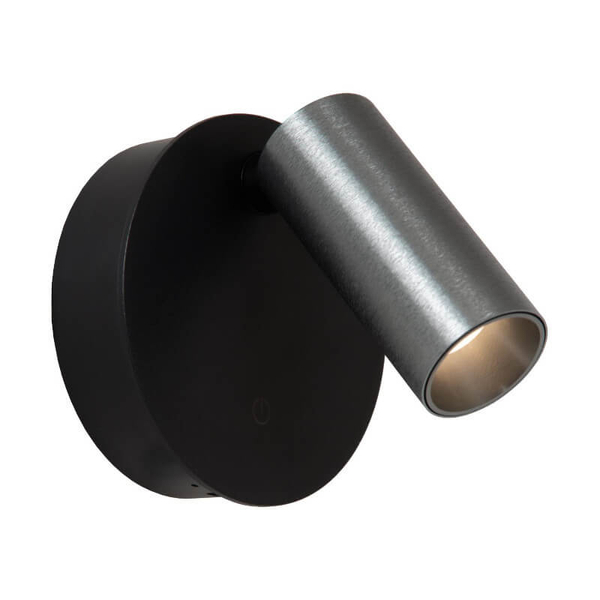 Ścienna lampa tuba TONI 29933/02/15 LED 2W 2700-4000K szara
