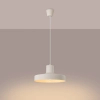 Lampa wisząca BILO SL.1704 beżowa owalna metalowa 1xE27