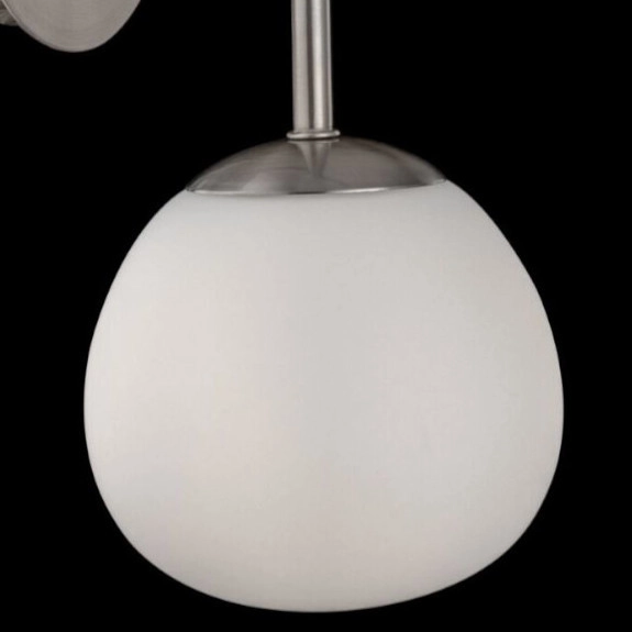 Kinkiet LAMPA ścienna ERICH MOD221-WL-02-N Maytoni modernistyczna OPRAWA szklane kule nikiel