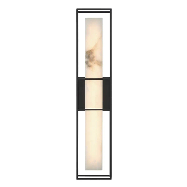 Kinkiet prostokątny Blakley QN-BLAKLEY-L-BK LED 20W 3000K IP44 czarny