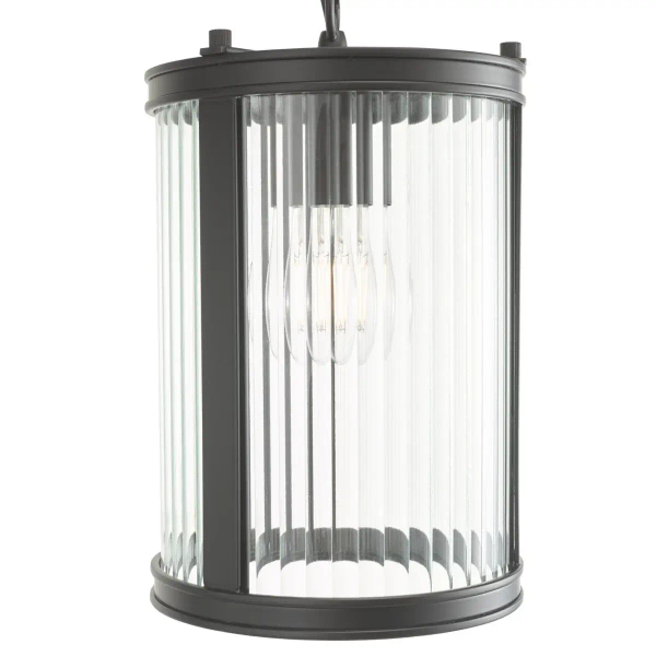 Industrialna lampa wisząca Bianka BIA0122 na łańcuchu czarny