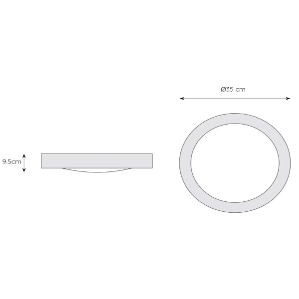 Sufitowa lampa do łazienki Fresh 79158/02/12 Lucide IP44 srebrna