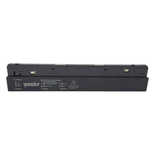 Wewnętrzny zasilacz do systemu szynowego Magnet Line TLV-A06-100IN czarny