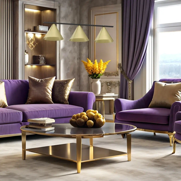 Potrójna lampa wisząca CAPITAL MLP0937 stożki do jadalni czarno złoty