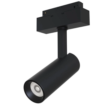 Lampa do szynoprzewodu magnetycznego Focus TR019-2-10W3K-B LED 9W 3000K reflektorek czarna