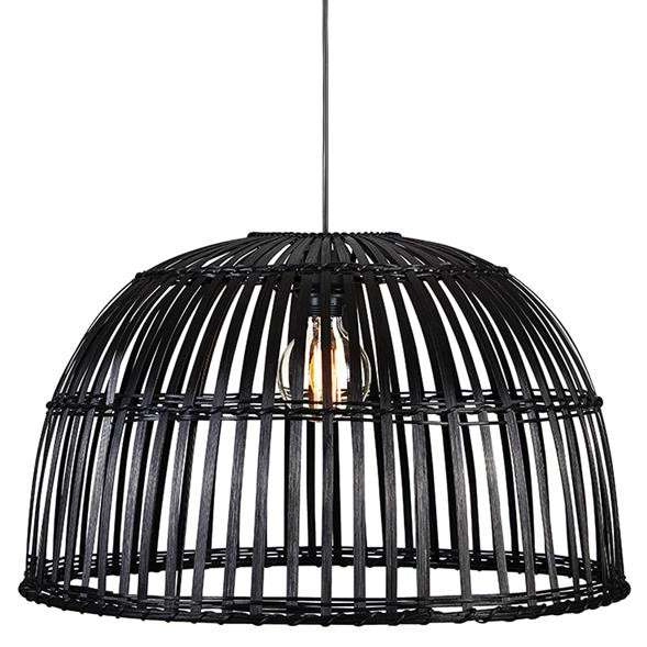 LAMPA wisząca COTTAGE 107981 Markslojd okrągła OPRAWA kopuła koszyk basket zwis czarny