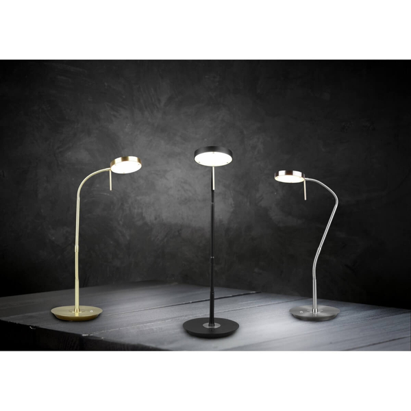 Stołowa lampka do sypialni NEMIO DL132523310 LED 12W 2300-4000K czarna