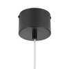 Kopułowa lampa wisząca Diverso ST-10055P black matt Step czarna