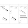Lampa do szyny magnetycznej Komatsu 6543 Shilo LED 12W 4000K biały