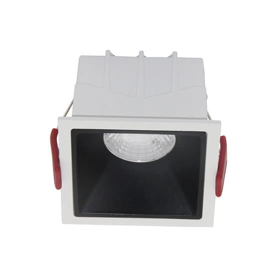 Lampa kwadratowa downlight Alfa DL043-01-15W4K-D-SQ-WB Maytoni LED 15W 4000K biały czarny