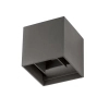 Elewacyjna lampa nad garaż QUIJORNA szara LE71359 1xLED 6W 3000K IP54 metalowa
