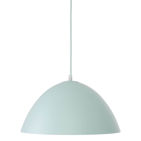 Lampa zwisająca do jadalni Faro 861 nad wyspę półokrąg miętowa