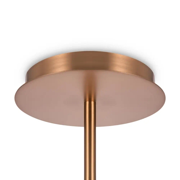 Modernistyczna wisząca lampa Erich MOD221PL-12G mleczne kule złoty