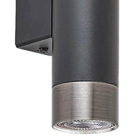 Tuba LAMPA ścienna ZIRCON 5073 Rabalux minimalistyczny kinkiet do przedpokoju czarny