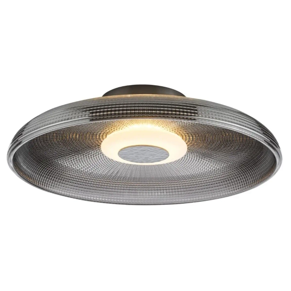 Szklany plafon do salonu Ansel ANS5222 LED 16W 3000K chrom