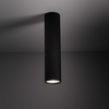 Nasufitowa lampa do jadalni Tune 10026 podłużna tubka czarna