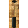 LAMPA wisząca LATI 307576 Polux metalowa OPRAWA tuba ZWIS czarna
