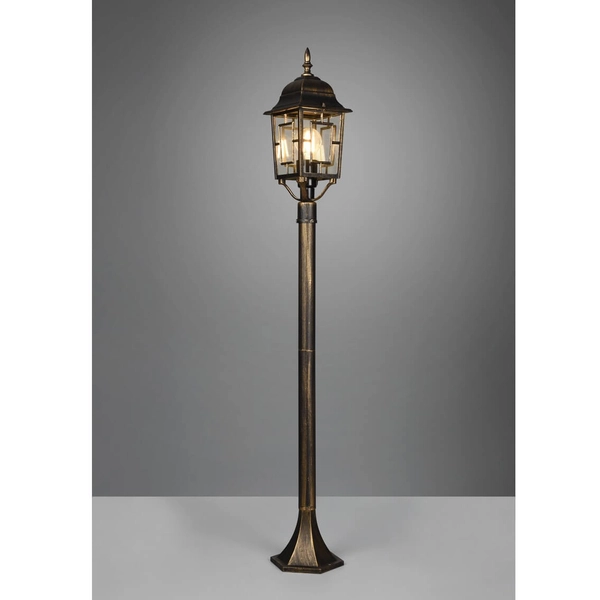 Latarnia stojąca Volturno 405960128 IP23 metalowa rdzawy