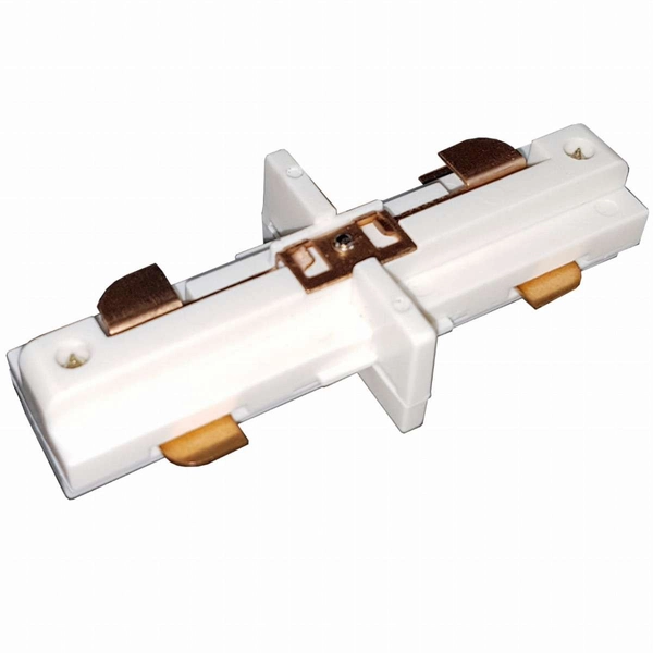 Wewnętrzny I-łącznik szynoprzewodu LP-551-S-WH Light Prestige do 1-fazowej szyny natynkowej 230V biały