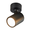 Regulowana LAMPA sufitowa SNOW LP-731/1W BK Light Prestige metalowa OPRAWA spot reflektorek tuba czarna