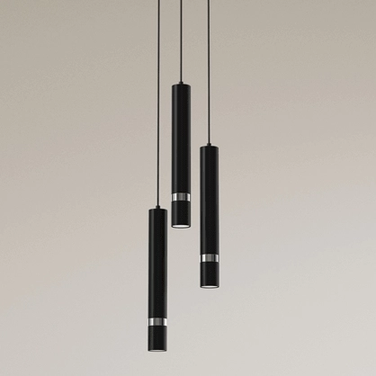 Wisząca lampa Joker MLP8916 loftowa do jadalni czarna