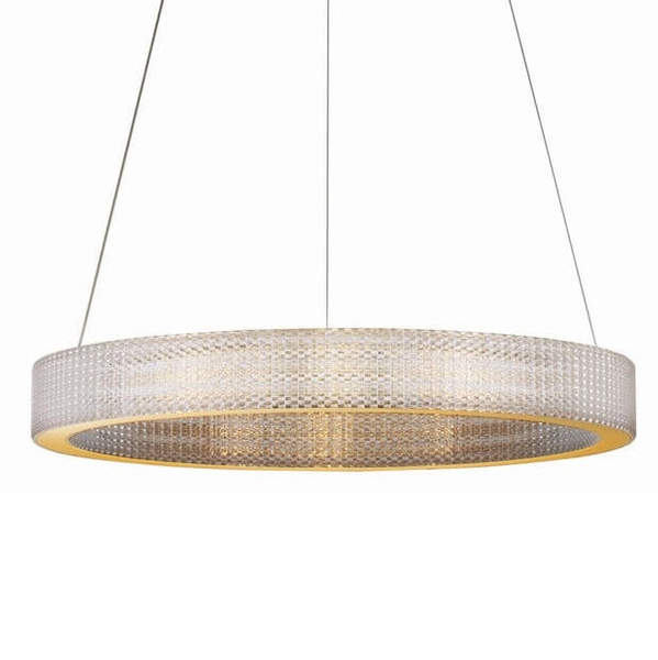 Lampa wisząca nad stół ring YOTAU LE44729 LED 70W 3000K złota