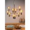 Industrialna lampa wisząca Leanne 21421/10/30 Lucide do salonu czarna