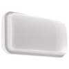 Elewacyjna LAMPA zewnętrzna ALBIN 03691 Ideus prostokątna OPRAWA metalowa LED 20W 4000K outdoor IP55 biała