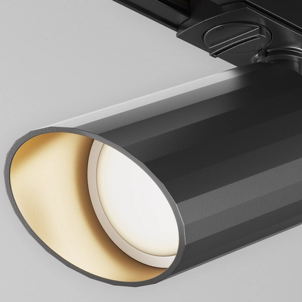 Sufitowa tuba Lipari TR087-1-GU10-B do systemu szynowego 1-fazowego czarny