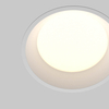 Okrągła lampa wpuszczana Okno DL055-12W3-4-6K-W Maytoni LED 12W IP44 biała