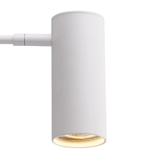 Regulowana tuba na ścianę Tubo 20034-WH-N biały kinkiet do czytania