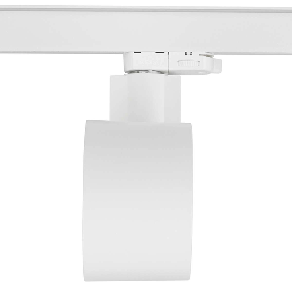 Reflektorowa LAMPA sufitowa NEA 8747 Nowodvorski okrągła OPRAWA metalowa LED 40W 4000K do systemu szynowego 3 - fazowego biał