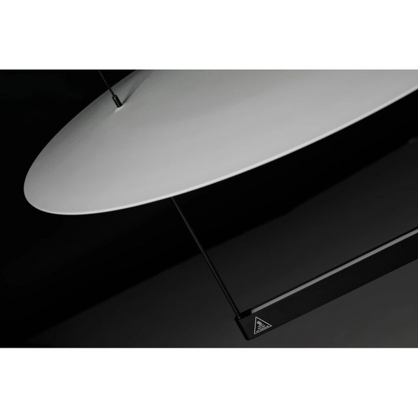 Lampa wisząca PORTOFINO czarna biała AZ6660 30W 3000K designerska