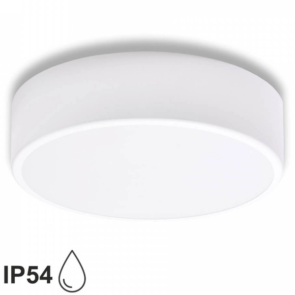 Łazienkowa lampa sufitowa 137623619839 biały IP54 plafon okrągły