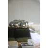 Lampa wisząca CUPOLO chrom 109167 7xE14 kulista molekułowa do salonu
