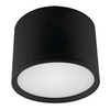 Plafon LAMPA sufitowa ROLEN LED 03780 7W 4000K Ideus metalowa OPRAWA okrągła czarna