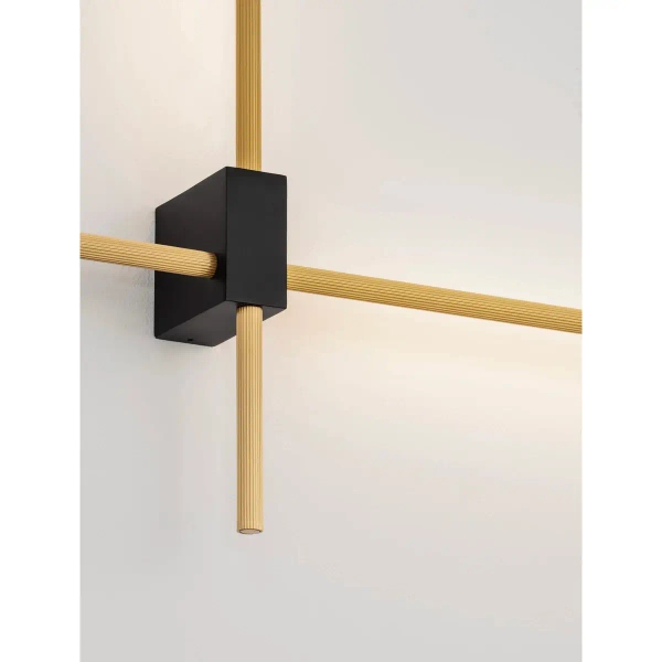 Minimalistyczna lampa ścienna ZALMARA LE45458 LED 20W 2700-4000K złota