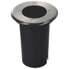 Lampka wpustowa do ogrodu Solte 6929 SuperLED IP55 czarna chrom mat