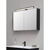 Łazienkowy kinkiet LINO 284114032 LED 7W 3000K IP44 nad lustro czarny
