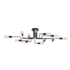 Industrialna LAMPA sufitowa GILBERT T532CL-12B Maytoni metalowa OPRAWA sticks czarne