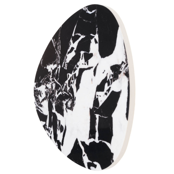 Ścienna lampa kamienna MARBLES W0392 LED 10W 3000K biała czarna