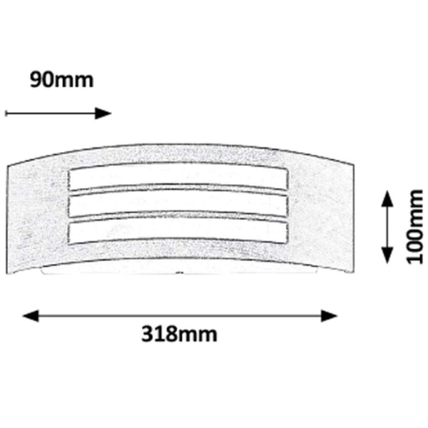 Zewnętrzna LAMPA ścienna ROMA 8511 Rabalux ogrodowa OPRAWA elewacyjna IP44 antyczne złoto biała