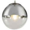 LAMPA wisząca VARUS 15851 Globo zwieszna OPRAWA szklana kula ball chrom przezroczysta