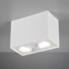 Lampa sufitowa Biscuit 613000231 Trio prostokątna kuchenna biała