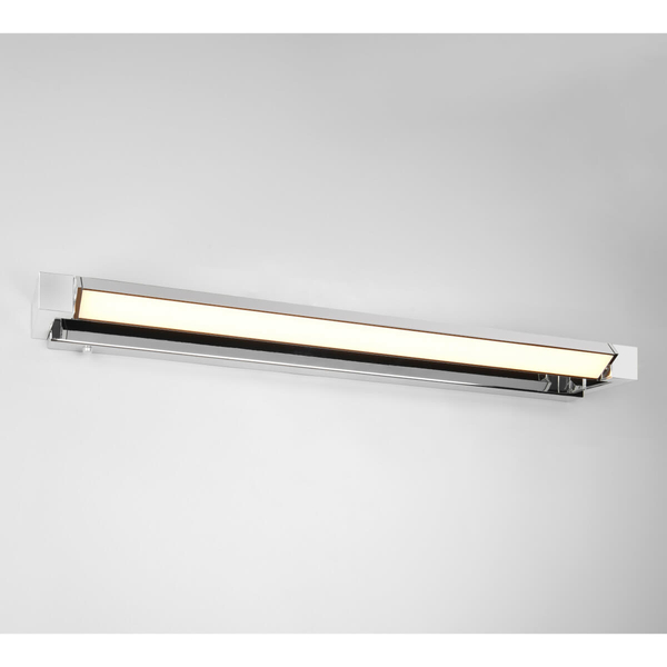 Ledowa lampa ścienna FABRIZIO 284779106 15W 2300-4000K IP44 podłużna chrom