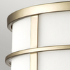 Sufitowa lampa Fusion FE-FUSION-F-PNBR Feiss metalowa do salonu mosiądz