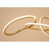 Nowoczesna lampa wisząca Jazz MSE1501100203 Moosee LED 36W 3000K złota
