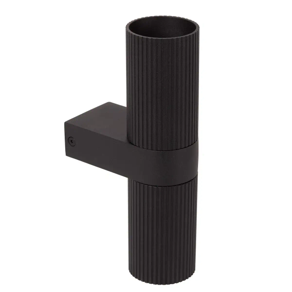 Ścienny kinkiet góra-dół CLUBS 09239/02/30 Lucide na przedpokój czarny