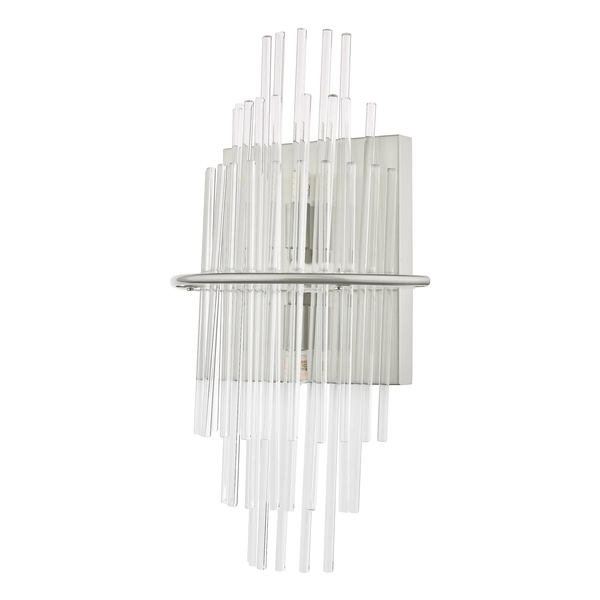 Lampa ścienna salonowa Lukas LUK0950 Dar Lighting glamour chrom